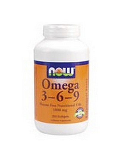 NOW Foods Omega 3-6-9 1000mg, 250 gélules