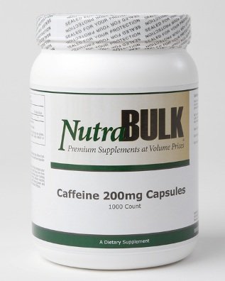 NutraBulk Diet Pills Caféine 200mg 500 Compte