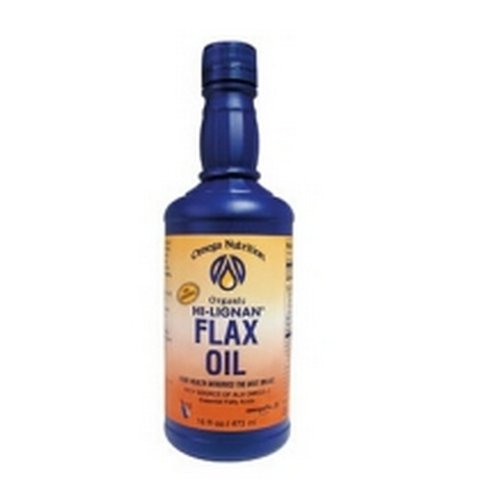 Omega Nutrition Salut Lignan Flax Oil, 16-Onces