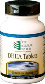 Ortho Molecular Products - DHEA 25 mg - 90 Capsules
