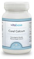 Os Vitabase calcium de corail et soutien de l'ostéoporose 1000 mg 60 Capsules (pack de 2)