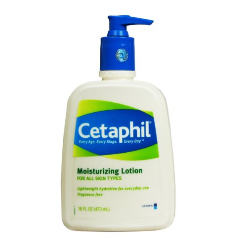 Parfum Lotion hydratante Cetaphil gratuit, 16-Ounce Bottles (Pack de 2)