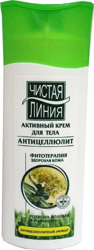 Pur Line - Actif Corps Phyto-Crème "Anti - Cellulite" avec Rhodiola rosea Ginseng et 250 ml