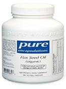 Pure Encapsulations - Huile de graines de lin (bio) 250 gels