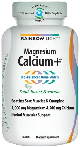 Rainbow Light, Calcium Magnésium Plus, 90-Count