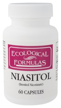 Recherche Cardiovasculaire - Niasitol (B3/Inositol), 400 mg, 60 capsules
