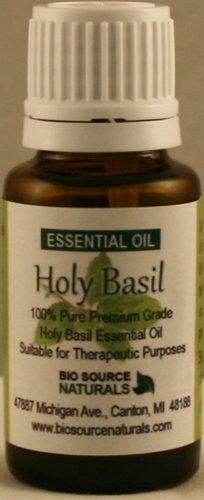 Saint-Basile huile essentiel 15 ml Aromathérapie pour les maux de tête et de fatigue chronique Inflammation &