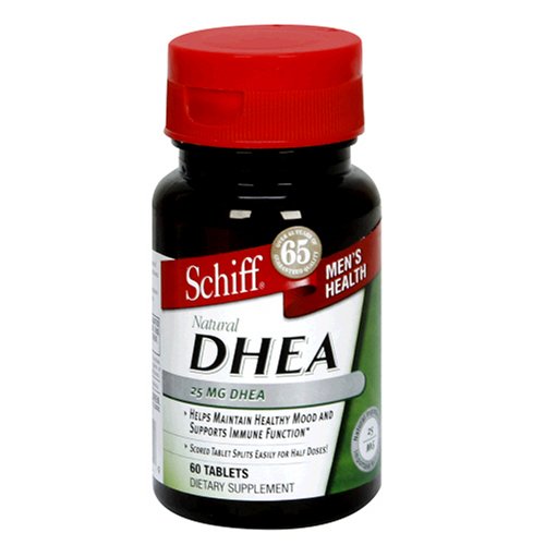 Schiff DHEA, 25 mg, comprimés, 60 comprimés (lot de 6)
