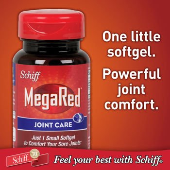 Schiff MegaRed Joint Care 60 Alimentation Jour 60 Softgels