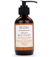Shea Organics - Nettoyant Terra Argan Wild Honey visage et le masque 4 oz