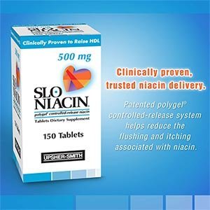 Slo-Niacin 500 mg Complément alimentaire - 150 Comprimés