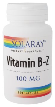 Solaray - B-2, 100 mg, 100 capsules