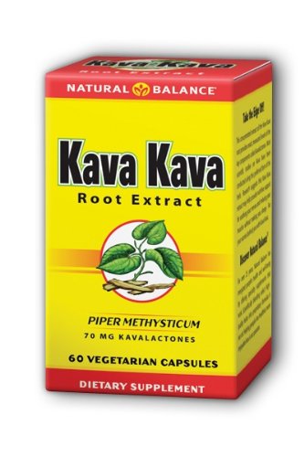 Solde naturel Kava Kava Root Extract, 60-Count