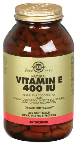 Solgar - Vitamine E 400 UI, 250 gélules