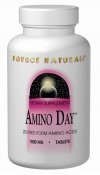 Source Naturals Amino jour, 1000 mg, 120 comprimés.