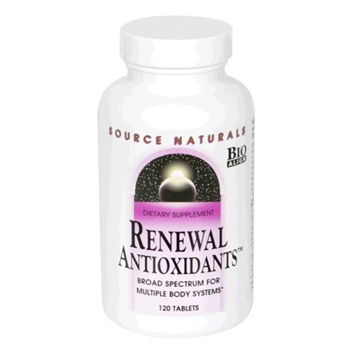 Source Naturals Renouvellement antioxydants, 120 Comprimés