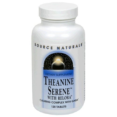 Source Naturals Theanine Serene avec Relora, 120 Comprimés