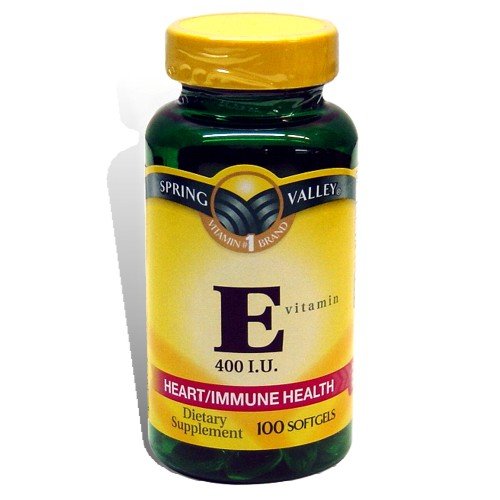 Spring Valley - Vitamine E 400 UI, 100 gélules