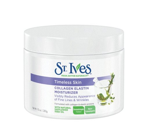 St. Ives Hydratant pour le visage, la peau Timeless Collagène élastine, 10 oz