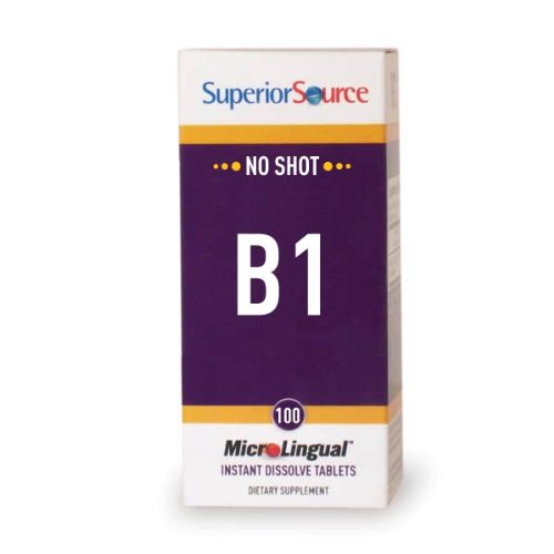 Superior Source de vitamine B1 100 mg. (100 comprimés)