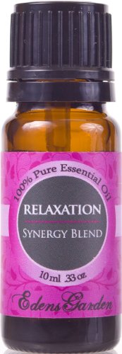 Synergy Blend Détente Huile Essentielle-10 ml (lavande, marjolaine, patchouli, le mandarin, le géranium et camomille)