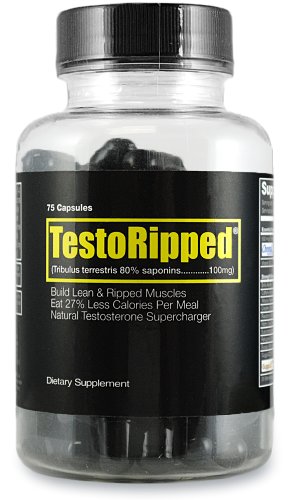 TestoRIPPED - Diet Pill for Men - Build Muscle