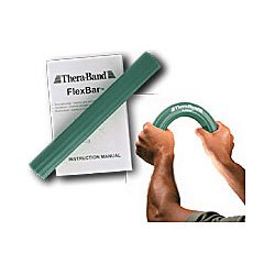 Thera-Band Exerciseur main Flexbar - Coude de secours Tennis Bar Vert moyen