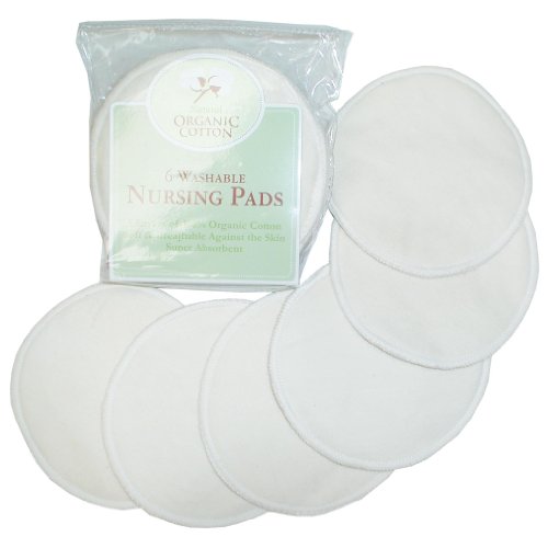 TL 6 Pack Soins infirmiers Pads organiques naturelles de coton,