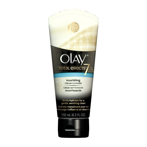 Total Effects de Olay Soin nourrissant la peau Crème nettoyante, 6,5 once (Pack de 2)