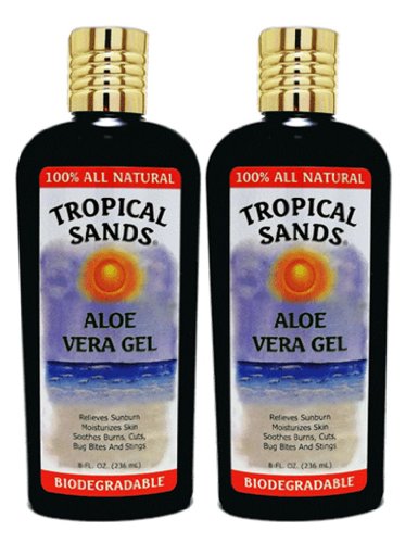 Tropical Sands Toutes Pure Natural Aloe Vera Gel 2-Pack