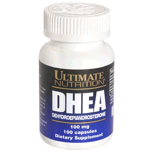 Ultimate Nutrition DHEA Capsules série Platinum, 100 mg, 100-Count Bottle