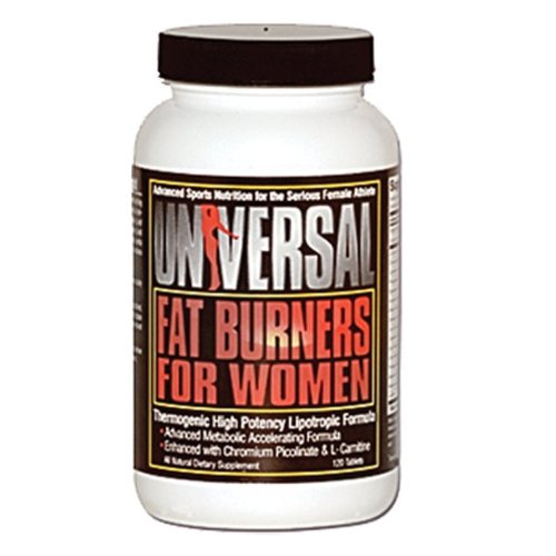 Universal Fat Burner Comprimés pour les femmes, 120-Count Bouteilles