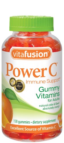 Vitafusion C Puissance, Vitamines Gummy Pour Adultes, 150-Count