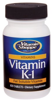 Vitamin Shoppe - La vitamine K-1, 100 mcg, 100 comprimés