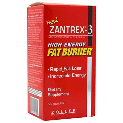 Zantrex-3 Fat Burner, Haute Energie, capsules, 56 ct.