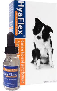 Acide hyaluronique pur Hyaflex pour chiens par A.V. Labs / Hyalogic - 1 oz