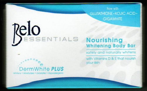 Belo Essentials Nourrissant Corps Savon blanchiment w / Kojie Acid & glutathion