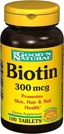 Biotine 300mcg - 100 comprimés, Good'n (naturel)