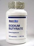 BodyBio / E-Lyte - butyrate de sodium 600 mg 100 gélules