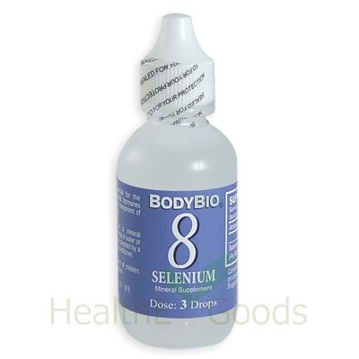 BodyBio sélénium minéral liquide N ° 8 -2 fl oz