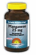 Capsules vie de manganèse de la nature, 30 mg, 100 Count