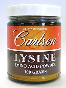 Carlson Labs L-Lysine en poudre, 100g