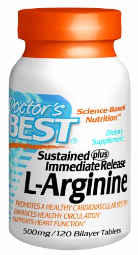 Communiqué Meilleur soutenue plus immédiate du médecin L-Arginine 500mg, 120 comprimés bicouches