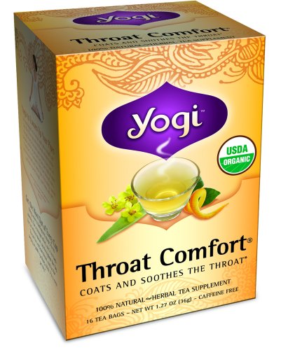 Confort Yogi Tea Gorge, Supplément de fines herbes, sachets de thé, 16 ct