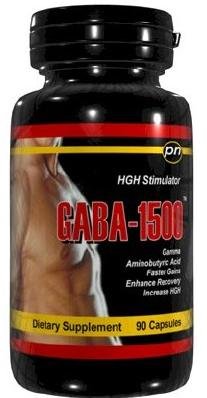 GABA-1500 - 90 gélules 1500mg GABA acide gamma-aminobutyrique Acide aminé comme un neurotransmetteur