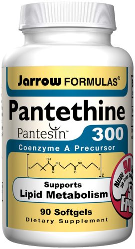 Jarrow Formulas - Acide pantothénique, 500 mg, 100 capsules