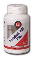 KAL - Acide pantothénique, 1000 mg, 50 comprimés