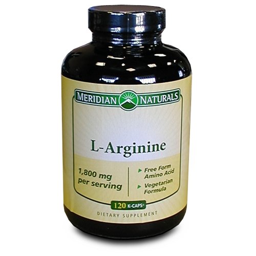 L-Arginine 1800mg, 120 kcaps