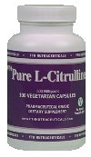 L Citrulline 600 mg, 50 capsules végétariennes - Disponible en formules médecins