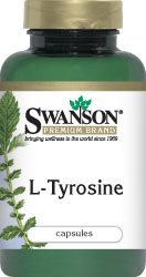 L-Tyrosine 500 mg 100 Caps par Swanson Premium